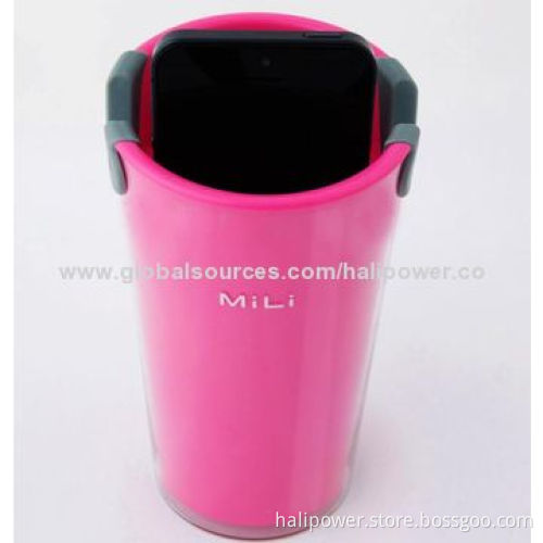 Cup shape car charger for smart phone/tablet pc with 4 USB ports